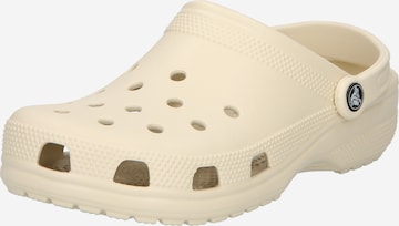 Crocs Pantofle 'Classic' – béžová: přední strana