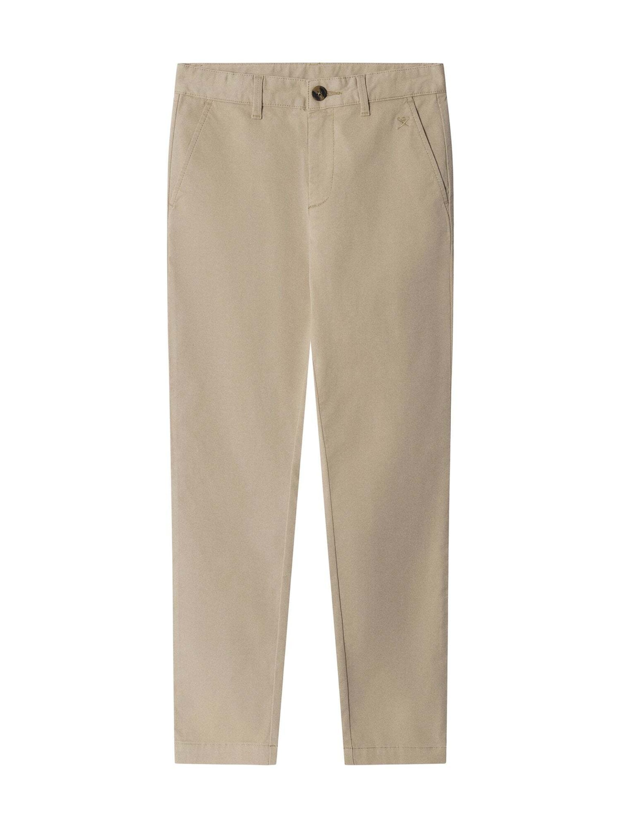 Hackett London Regular Pants in Beige: front