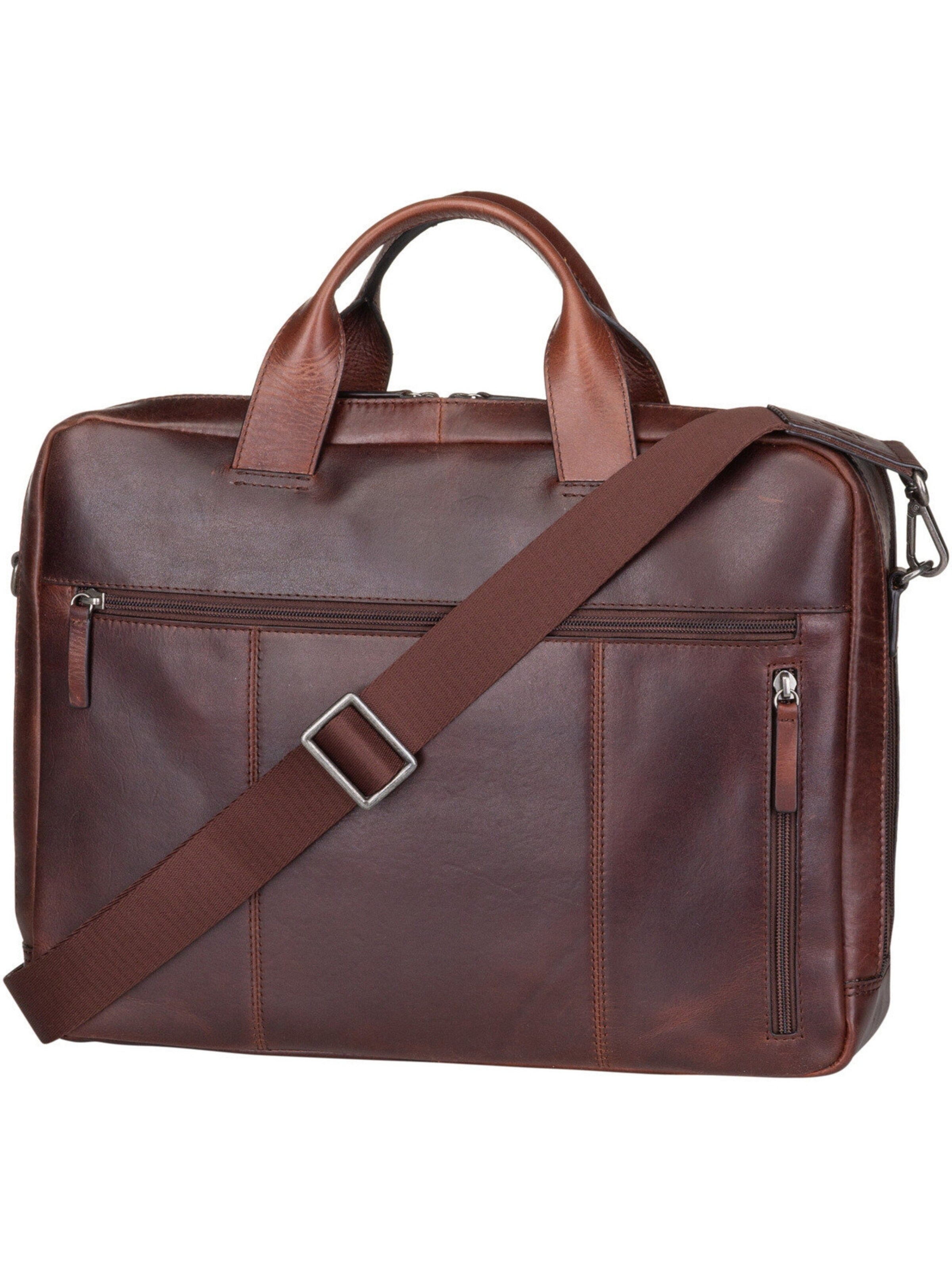 JOST Aktentas 'Lund' in Bruin