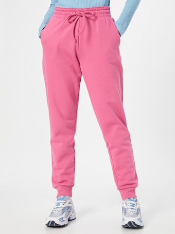 Effilé Pantalon ESPRIT en rose : devant