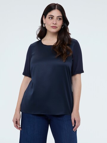 T-shirt Fiorella Rubino en bleu