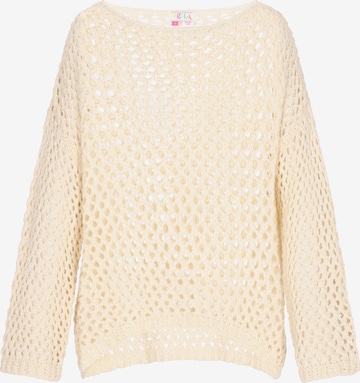 IZIA Sweter 'Fashion Look' w kolorze beżowy: przód