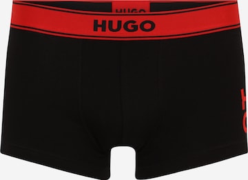 Boxers 'EXCITE' HUGO Red en noir : devant