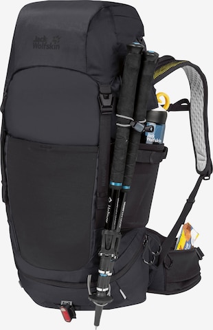 JACK WOLFSKIN Sports Backpack 'Recco' in Black
