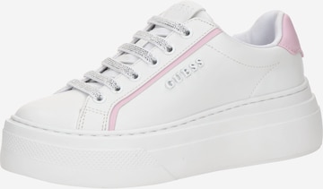 GUESS - Zapatillas deportivas bajas 'AMERIA' en blanco: frente
