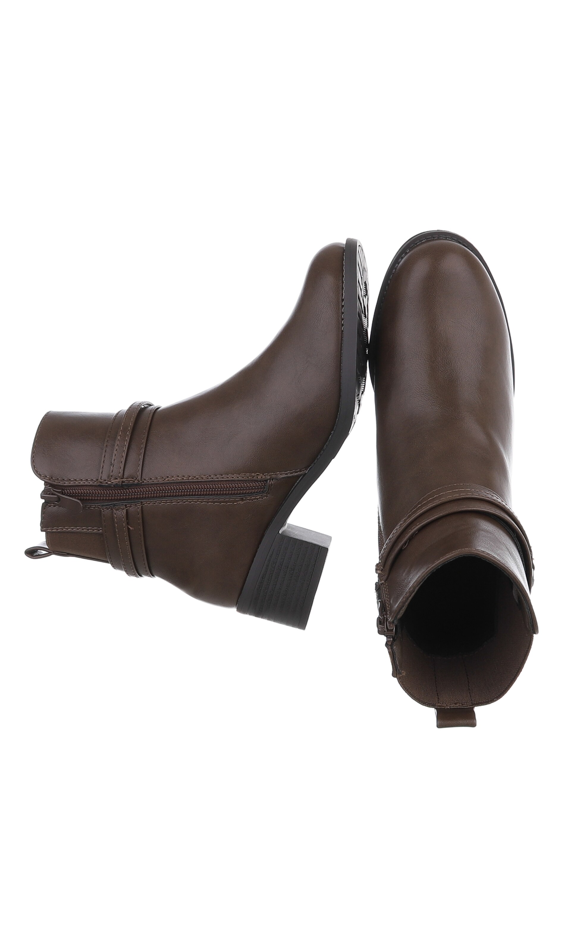 Ital-Design Stiefelette in Braun