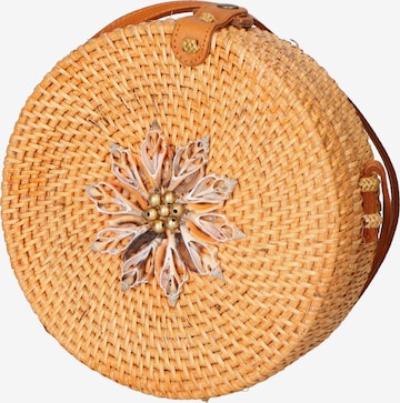 Gave Lux Schoudertas in Bruin: voorkant