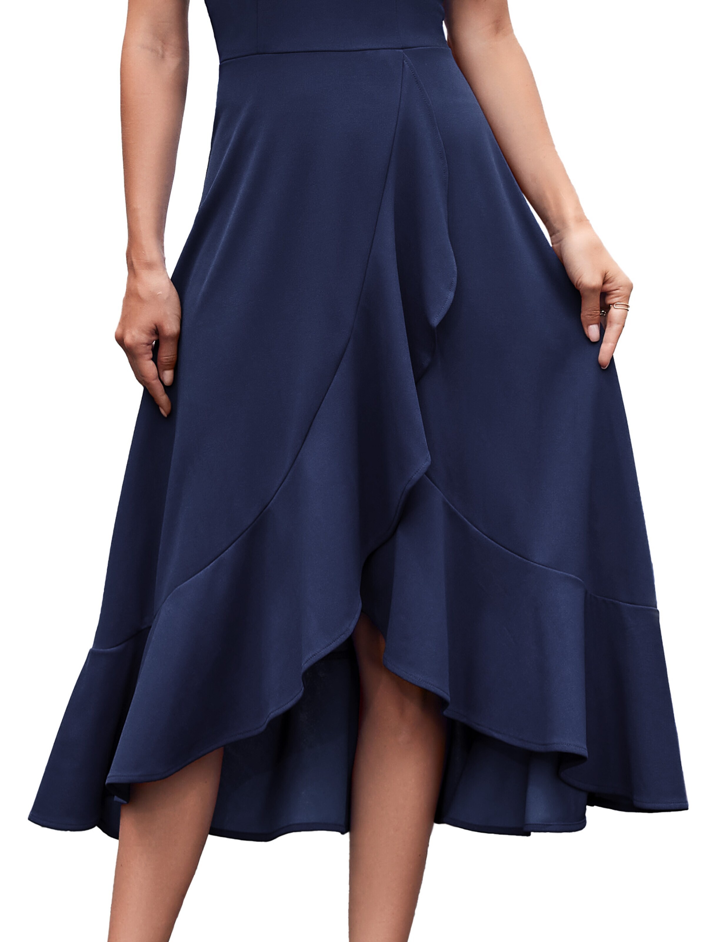 Zapaka Cocktail Dress in Blue