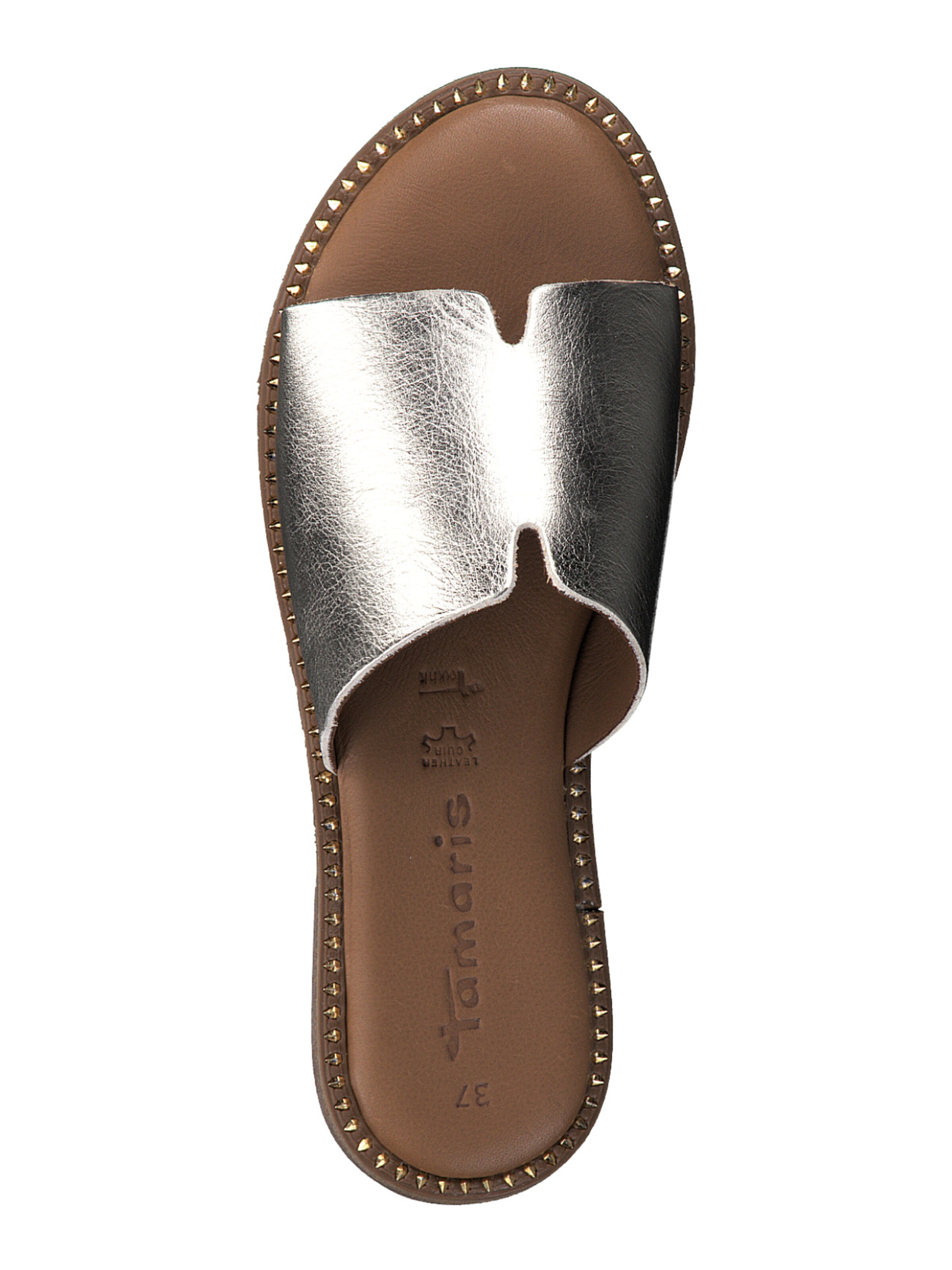 Tamaris Mule in Gold