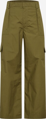 regular Pantaloni cargo di Cotton On Curve in verde: frontale