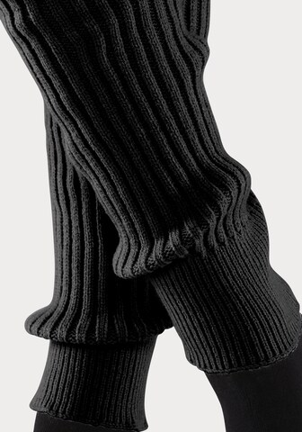 LAVANA Over the Knee Socks in Black