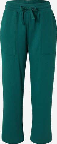 Regular Pantaloni de la GAP pe verde: față