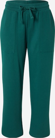 GAP tavaline Püksid, värv roheline: eest vaates