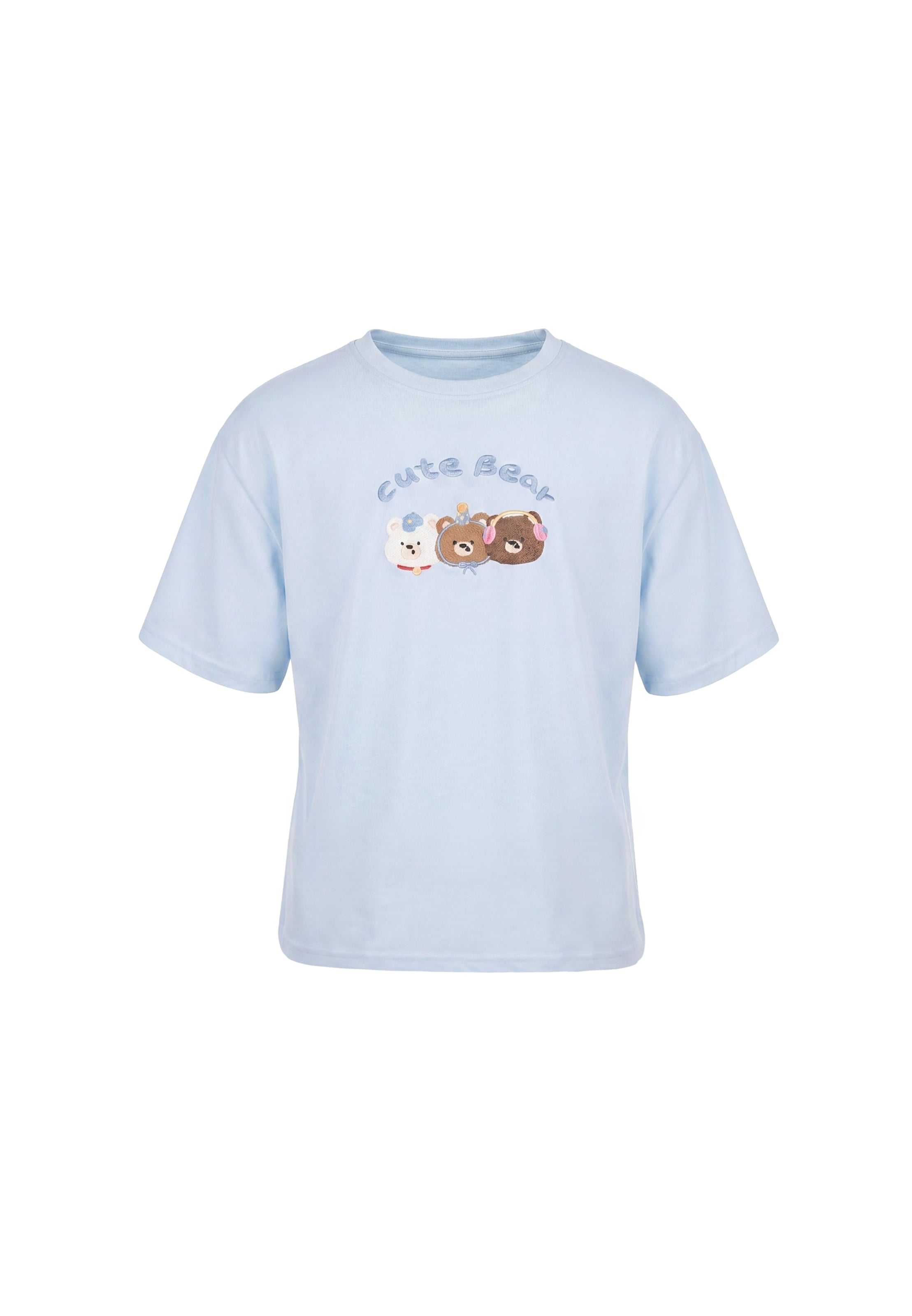 MYMO - Camiseta 'Pop' en azul: frente