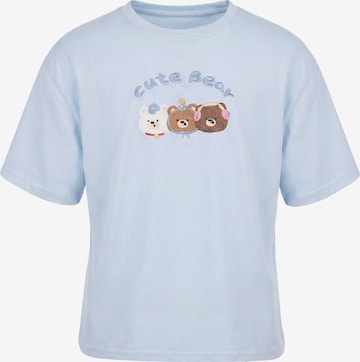 MYMO - Camiseta 'Pop' en azul: frente