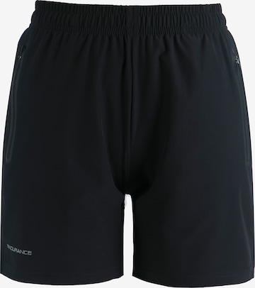 ENDURANCE Regular Shorts 'Blich Jr.' in Schwarz: predná strana