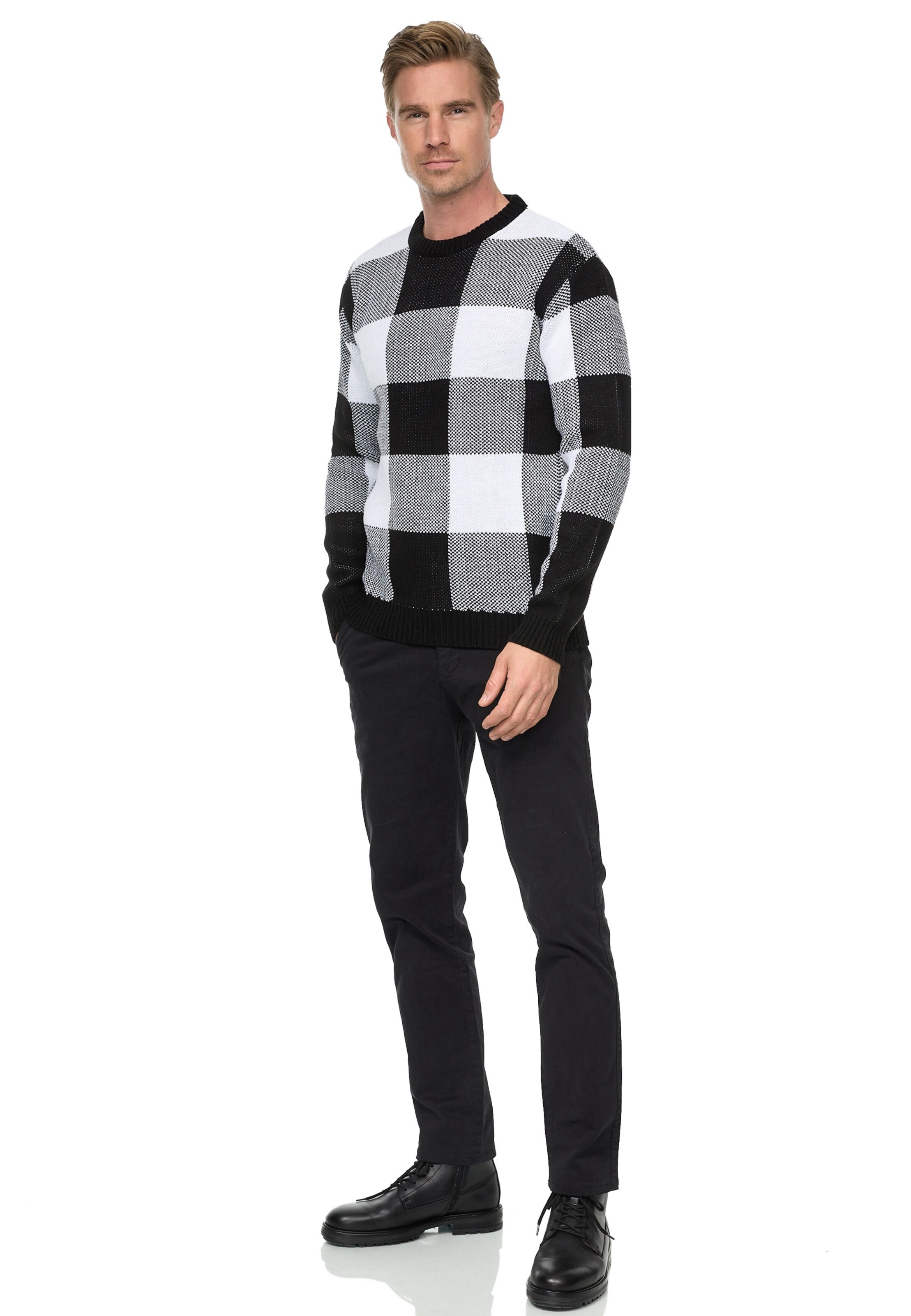 Rusty Neal Pullover in Grau