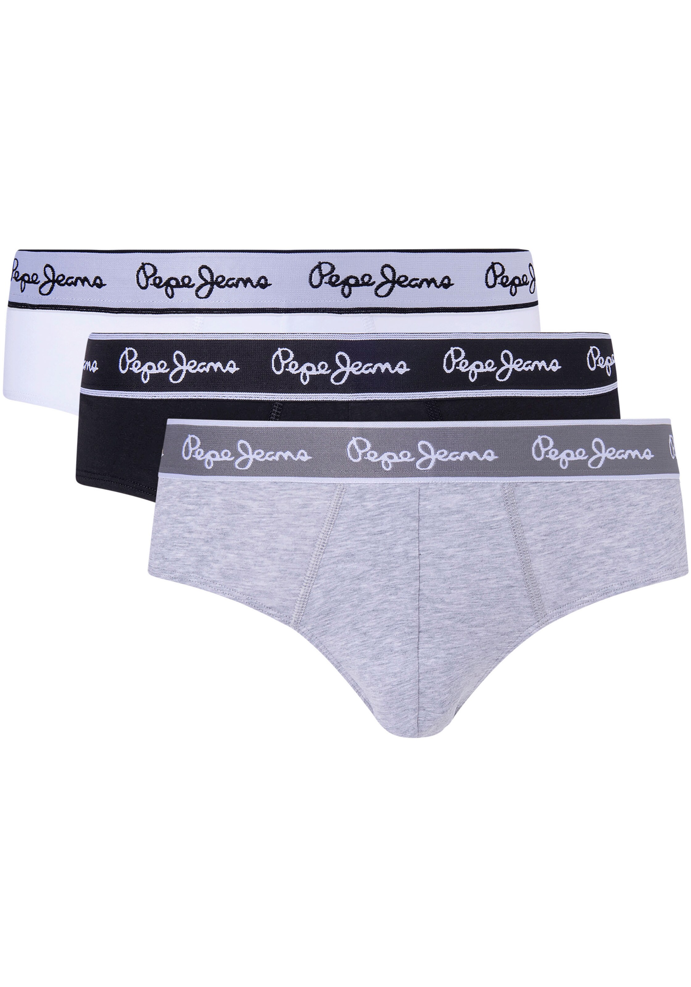 Slip di Pepe Jeans in grigio: frontale