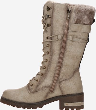 MUSTANG Čizme sa vezicama u bež, Pregled proizvoda