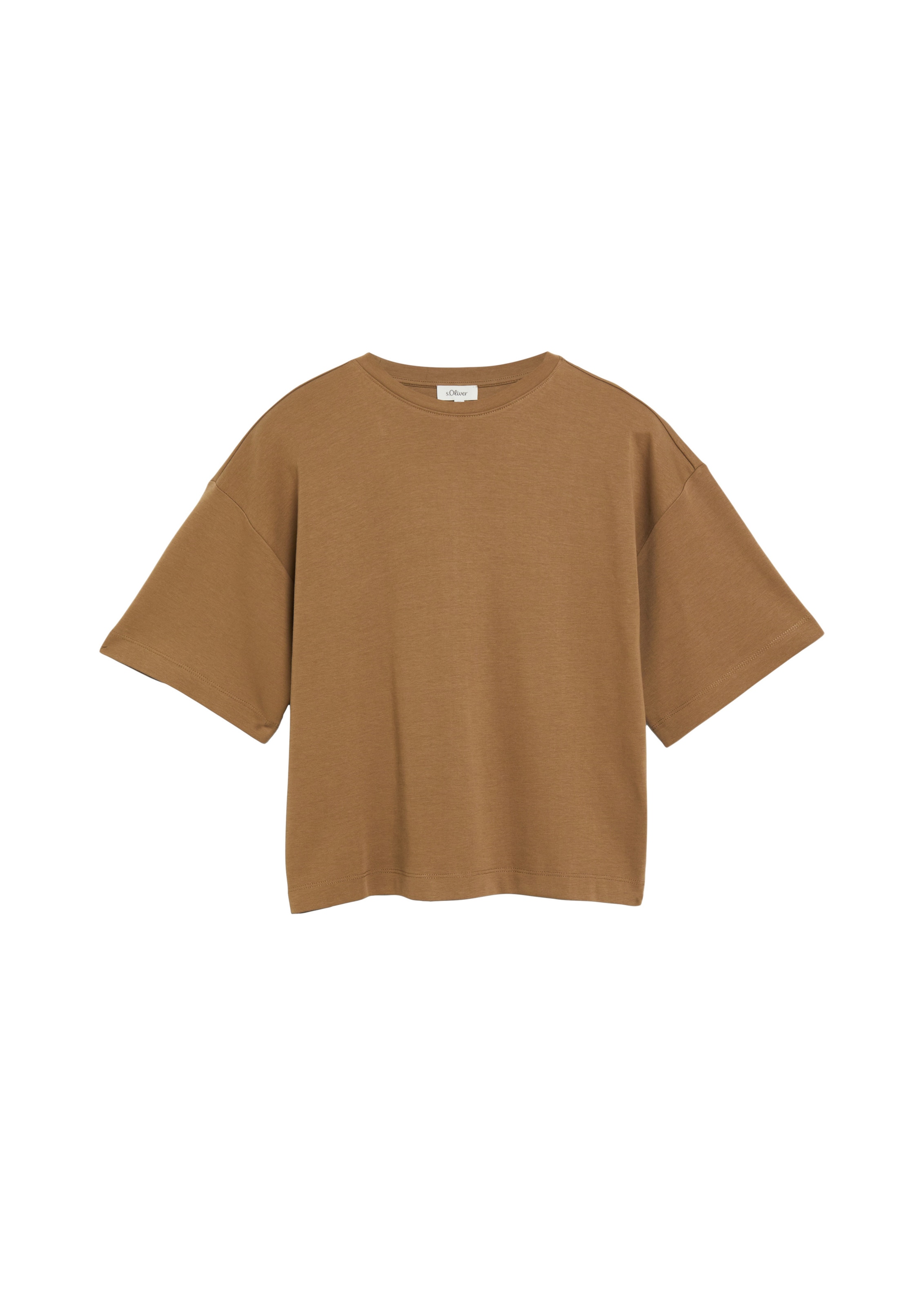 T-shirt s.Oliver en marron : devant