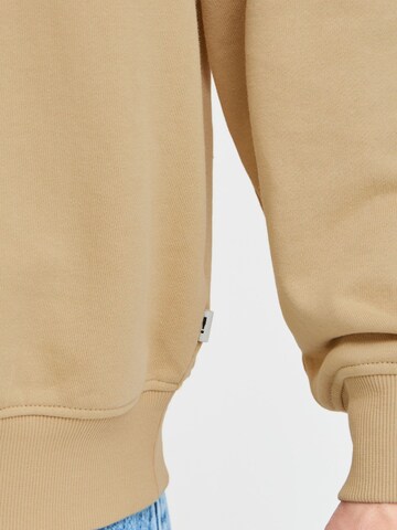 Sweat-shirt ' SDOWNEY ' !Solid en marron