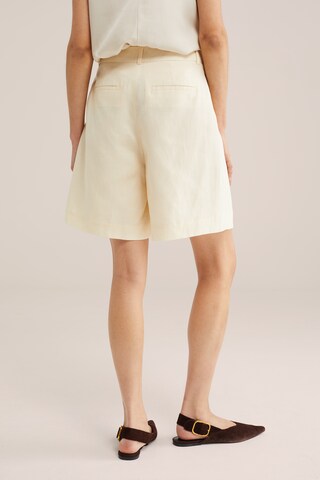 WE Studio Loosefit Pantalon in Beige