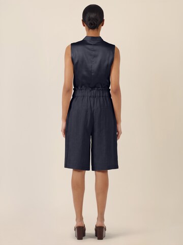 APART Wide Leg Shorts in Blau