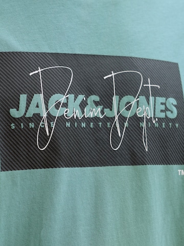Jack & Jones Plus Μπλουζάκι 'JJCOLE' σε πράσινο