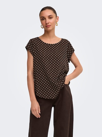 ONLY Blouse 'ONLVic' in Brown: front