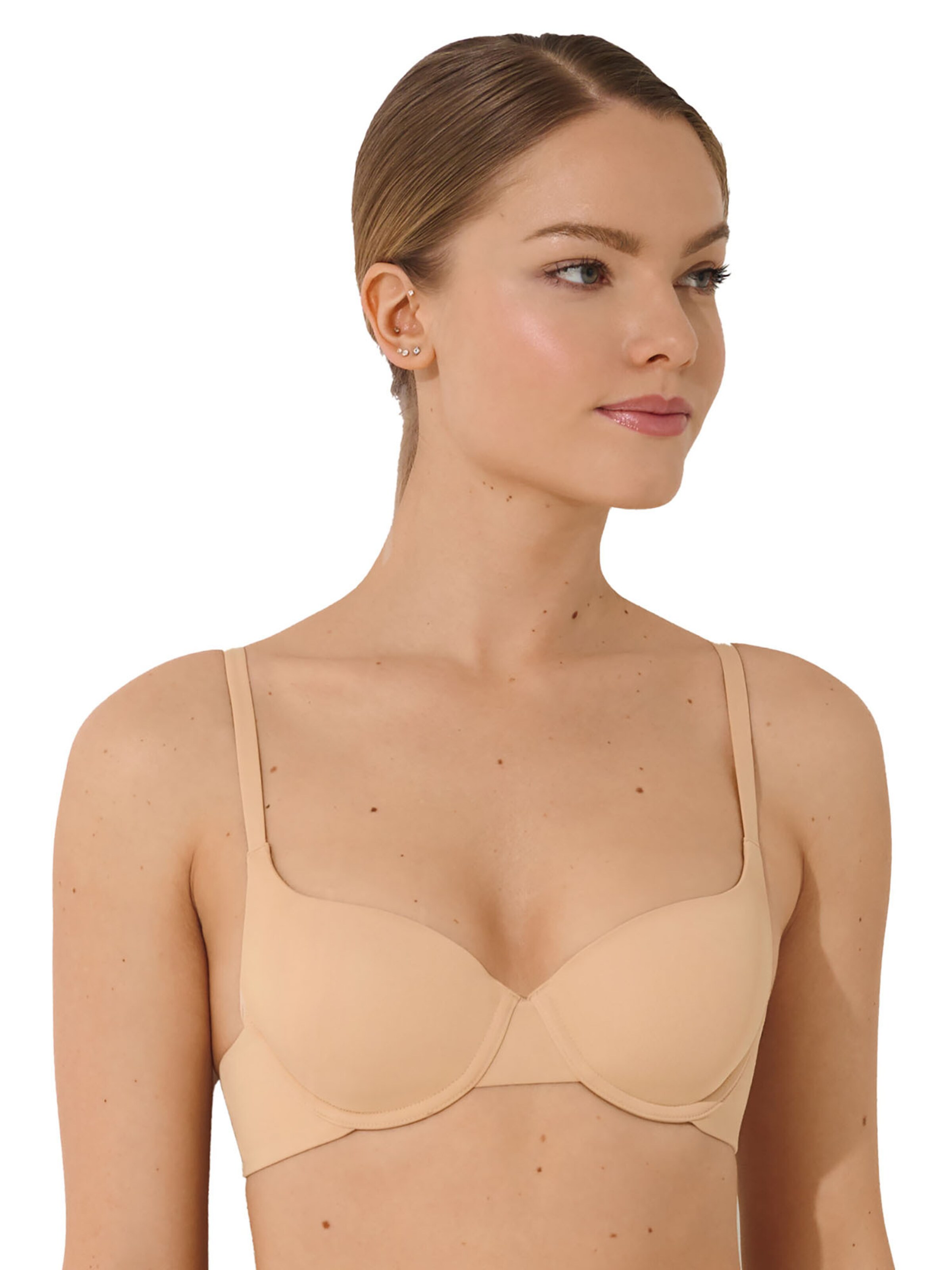 Lisca T-Shirt BH 'Bella'‌‌‌‌‌‌‌‌‌ in Beige