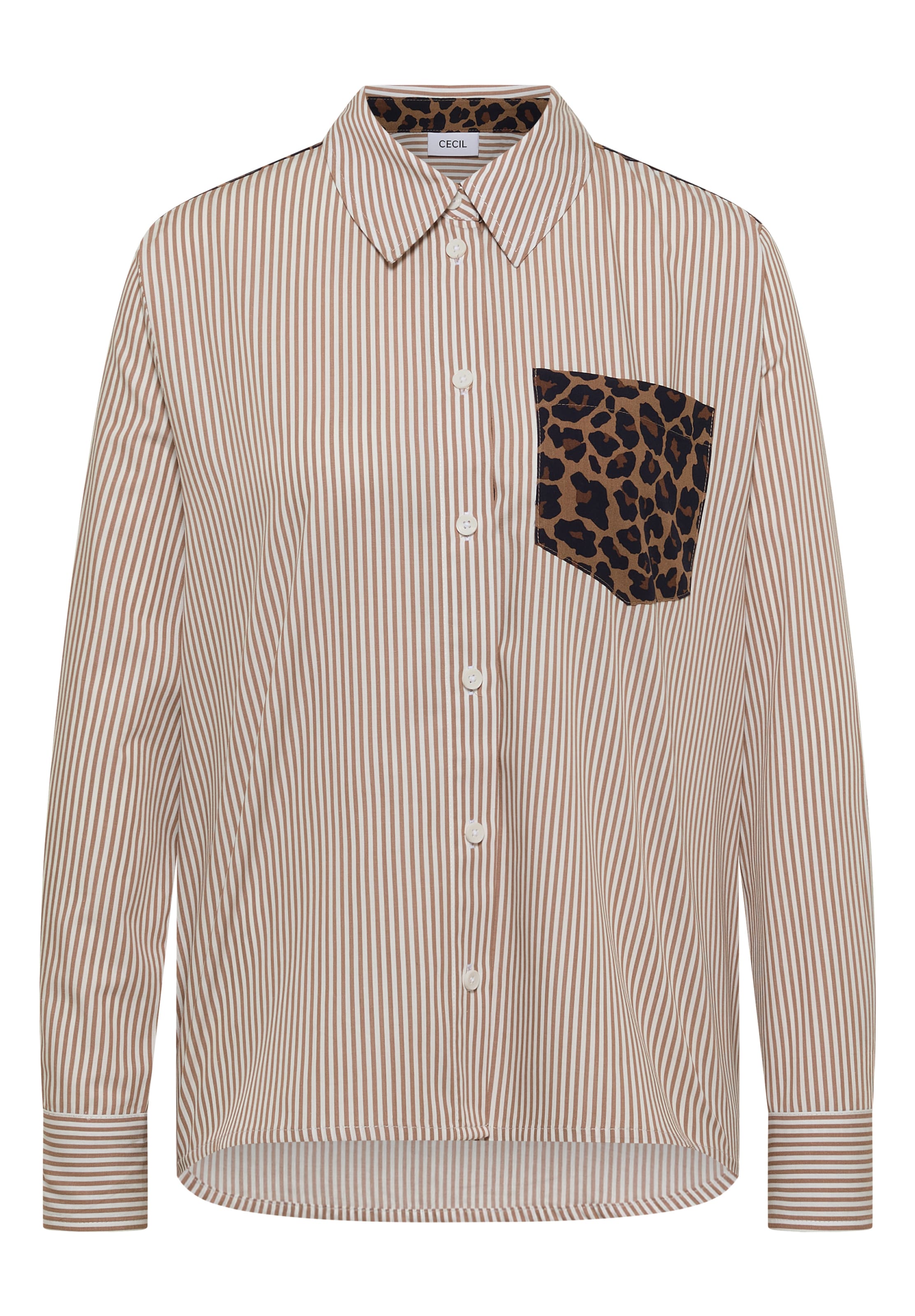 CECIL Blouse in Brown: front