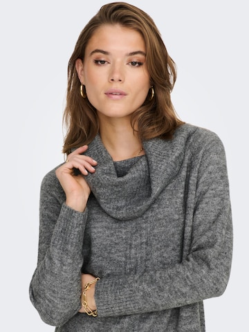 ONLY Knitted dress 'Stay' in Grey