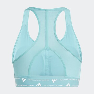 ADIDAS PERFORMANCE Bustier Sport-BH in Blau