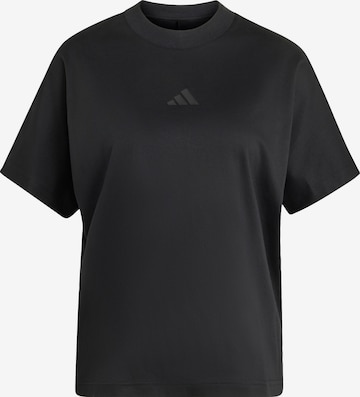 T-shirt fonctionnel 'Soft Lux' ADIDAS SPORTSWEAR en noir : devant