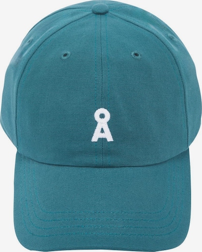ARMEDANGELS Cap 'Yenaas Bold' in 55-60 in Petrol / White, Item view