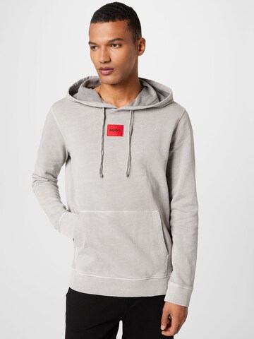 HUGO Red Sweatshirt 'Daratschi' in Grey: front