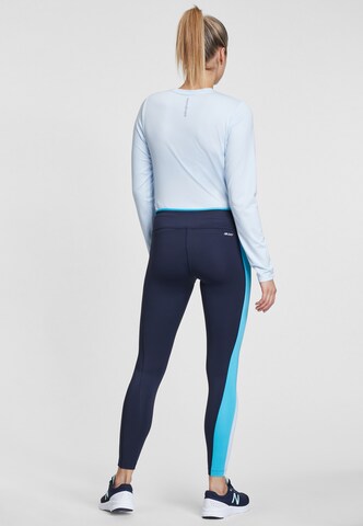 Skinny Pantalon de sport new balance en bleu