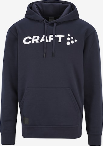 Craft Athletic Sweatshirt in Black: front