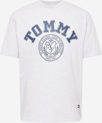 Tommy Jeans Majica | siva barva: sprednja stran