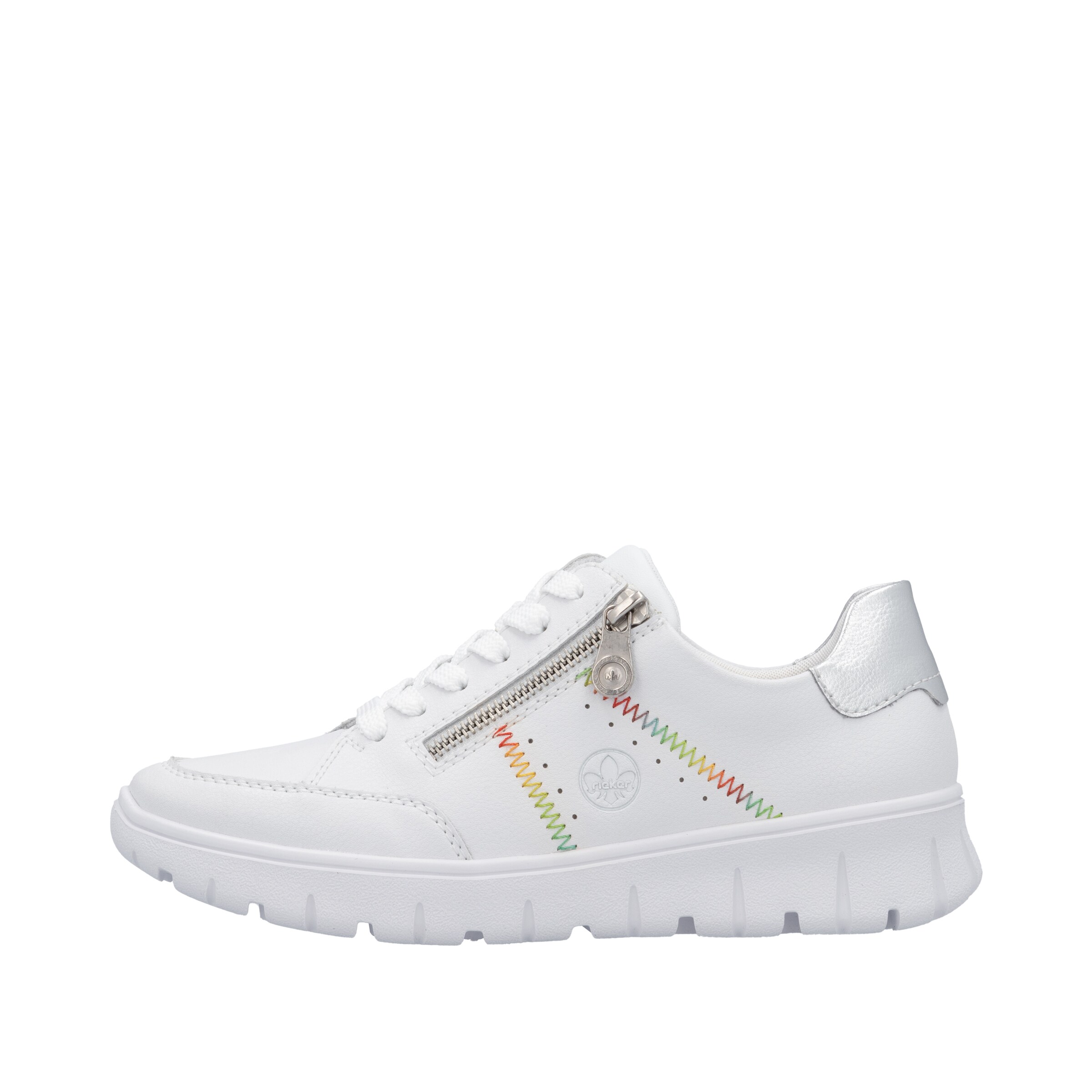 Sneaker bassa di Rieker in bianco