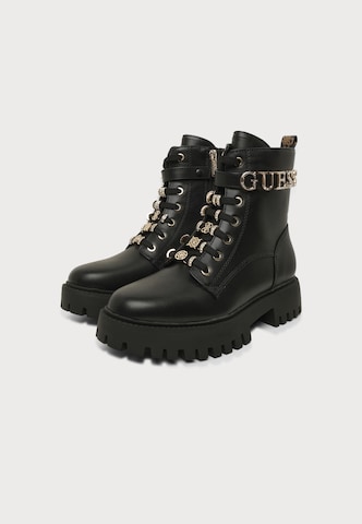 Stivaletto stringato 'FICKI' di GUESS in nero