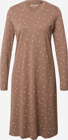 SCHIESSER Nightgown in Brown: front