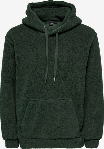 Only & Sons Sweatshirt i grøn: forside