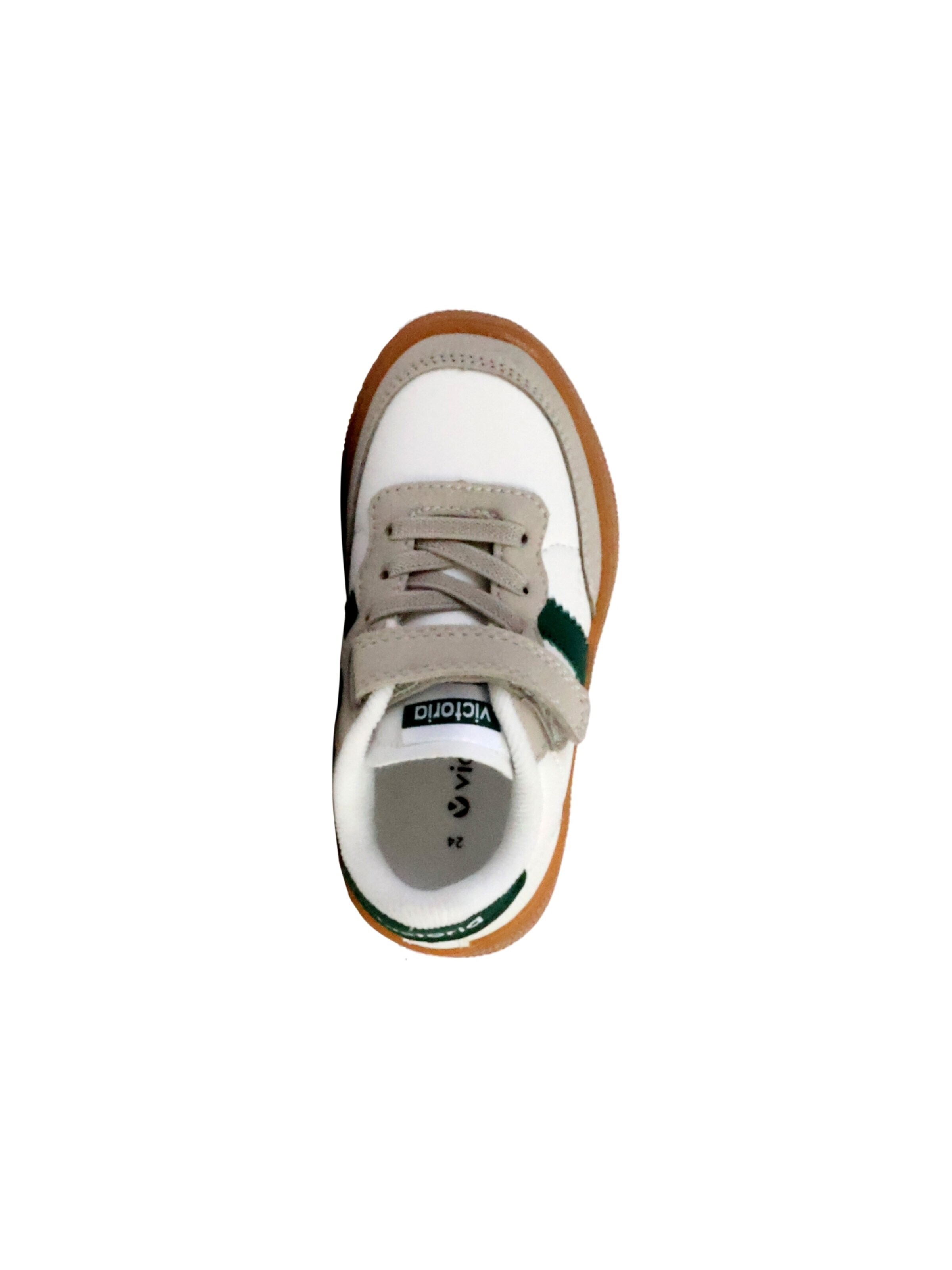 Baskets 'Niedrige Schnür-Sneaker für Kinder' victoria en vert