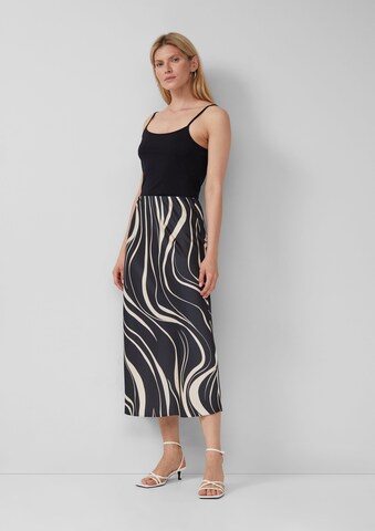 s.Oliver BLACK LABEL Skirt in Black