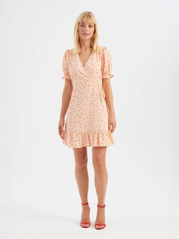 Hiccup - Vestido de verão em laranja: frente