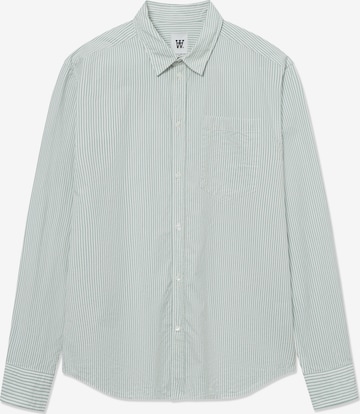 Coupe regular Chemise 'Day' WOOD WOOD en bleu : devant