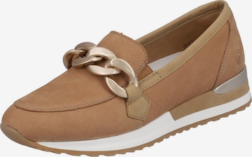 REMONTE Classic Flats in Brown: front