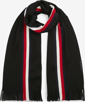 TOMMY HILFIGER - Chal 'RASHELLE' en negro: frente