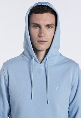 DENIM CULTURE Sweatshirt 'Hector' in Blauw